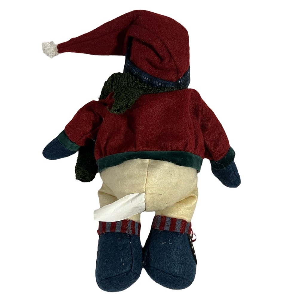 Weighted plush winter Christmas snowman - Picture 7 of 10